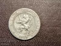 1862 5 centimes Belgium