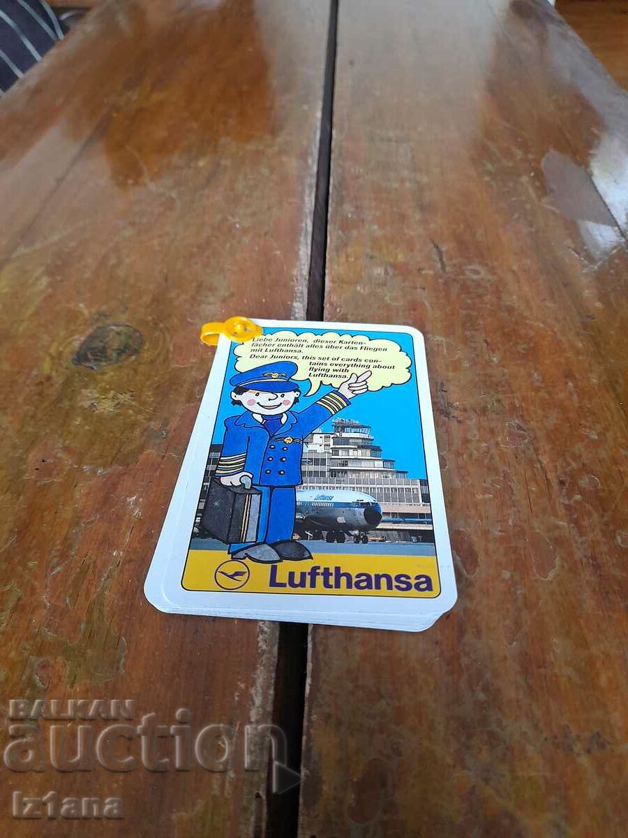 Παλιά μπροσούρα της Lufthansa