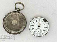 POCKET WATCH SILVER CHINESE RARE NOT WORKING