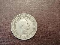 1861 20 de centi Belgia Leopold 1