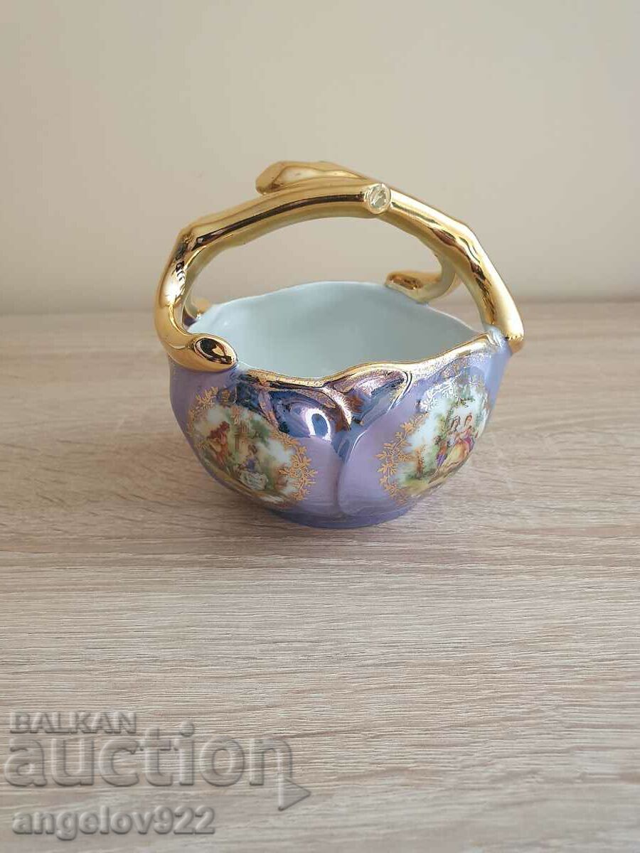 Bavarian porcelain candy bowl