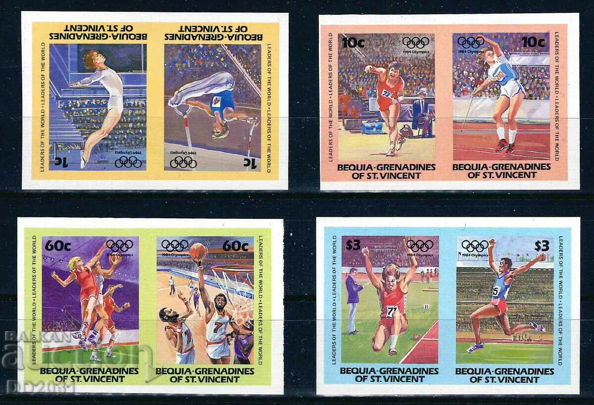 Saint Vincent and the Grenadines /Bequia/ 1984 - Olympics MNH