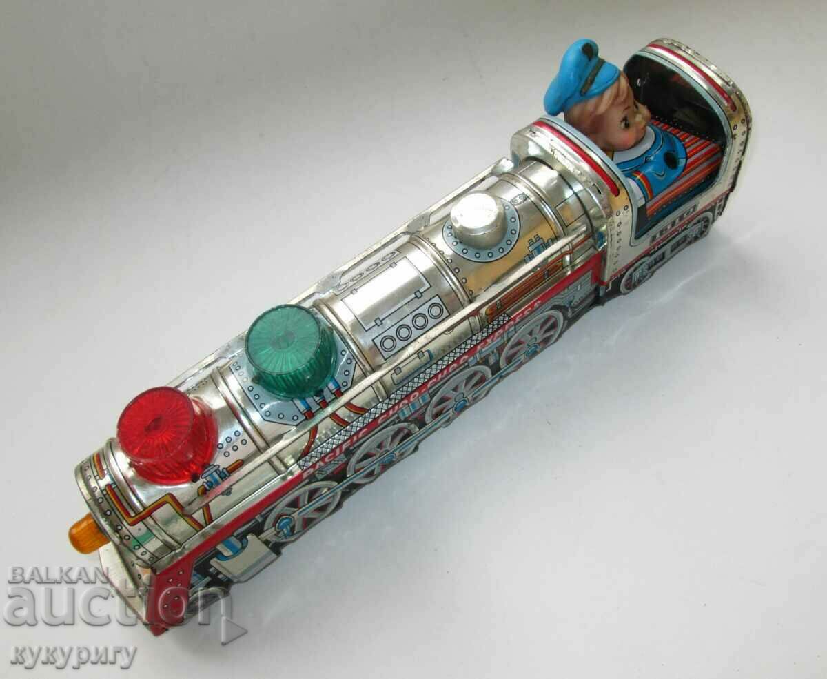 Stara Sots children's tin toy with batteries locomotive train - 5 Stara Sots children's tin toy with batteries locomotive train - 5