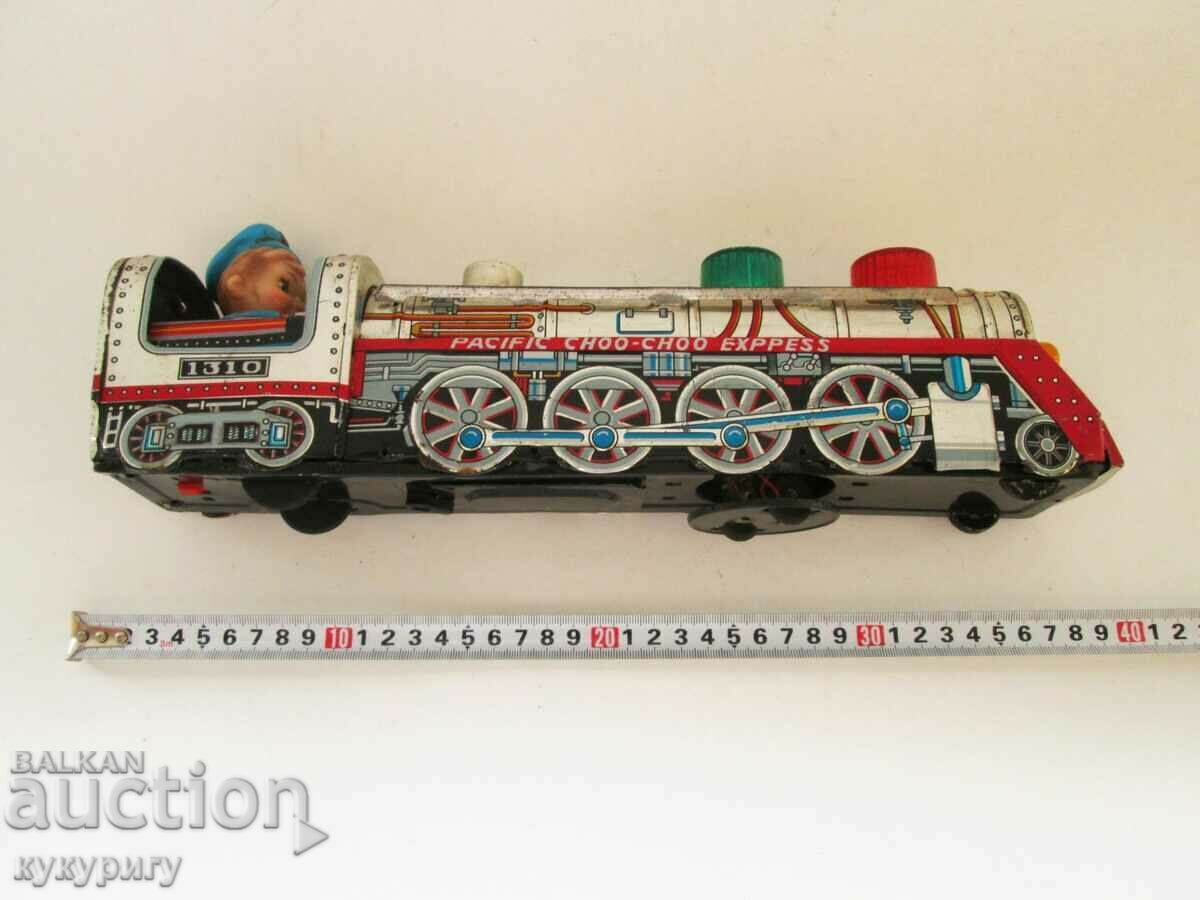 Stara Sots children's tin toy with batteries locomotive train - 7 Stara Sots children's tin toy with batteries locomotive train - 7