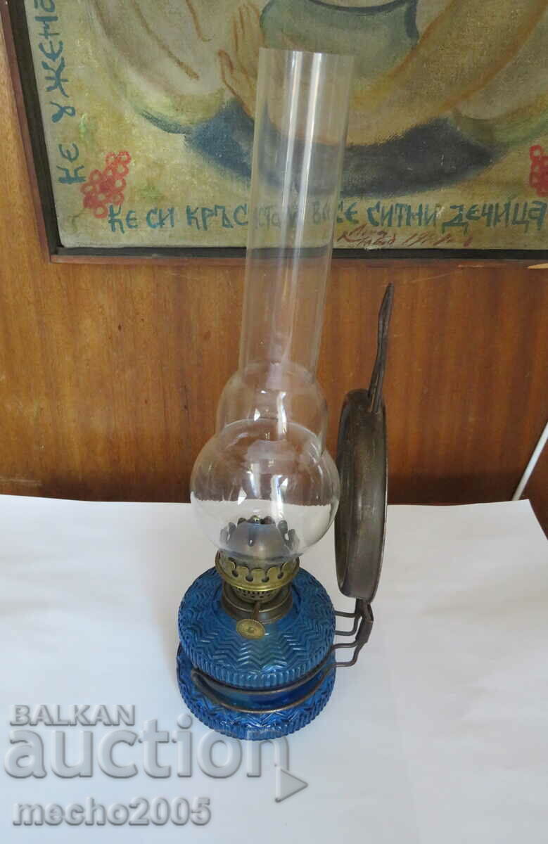 GAS LAMP DITMAR AUSTRIA WITH GLASS