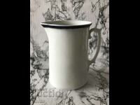 Porcelain jug with markings
