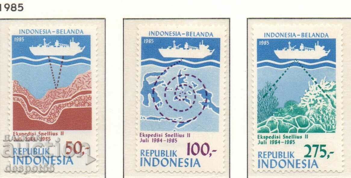 1985. Индонезия. Индонезийско-холандска експедиция.