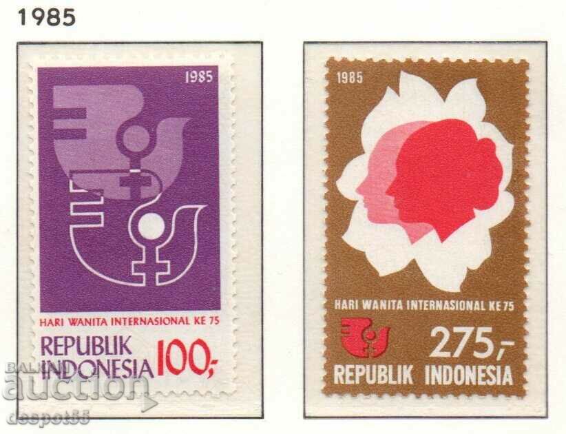 1985. Indonesia. International Women's Day.