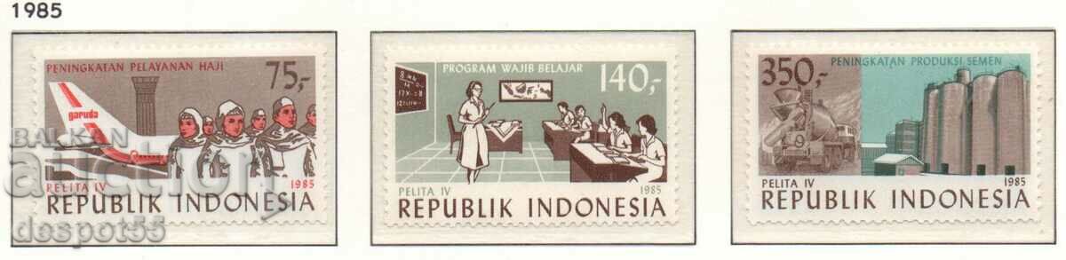 1985. Indonezia. Al patrulea plan cincinal.