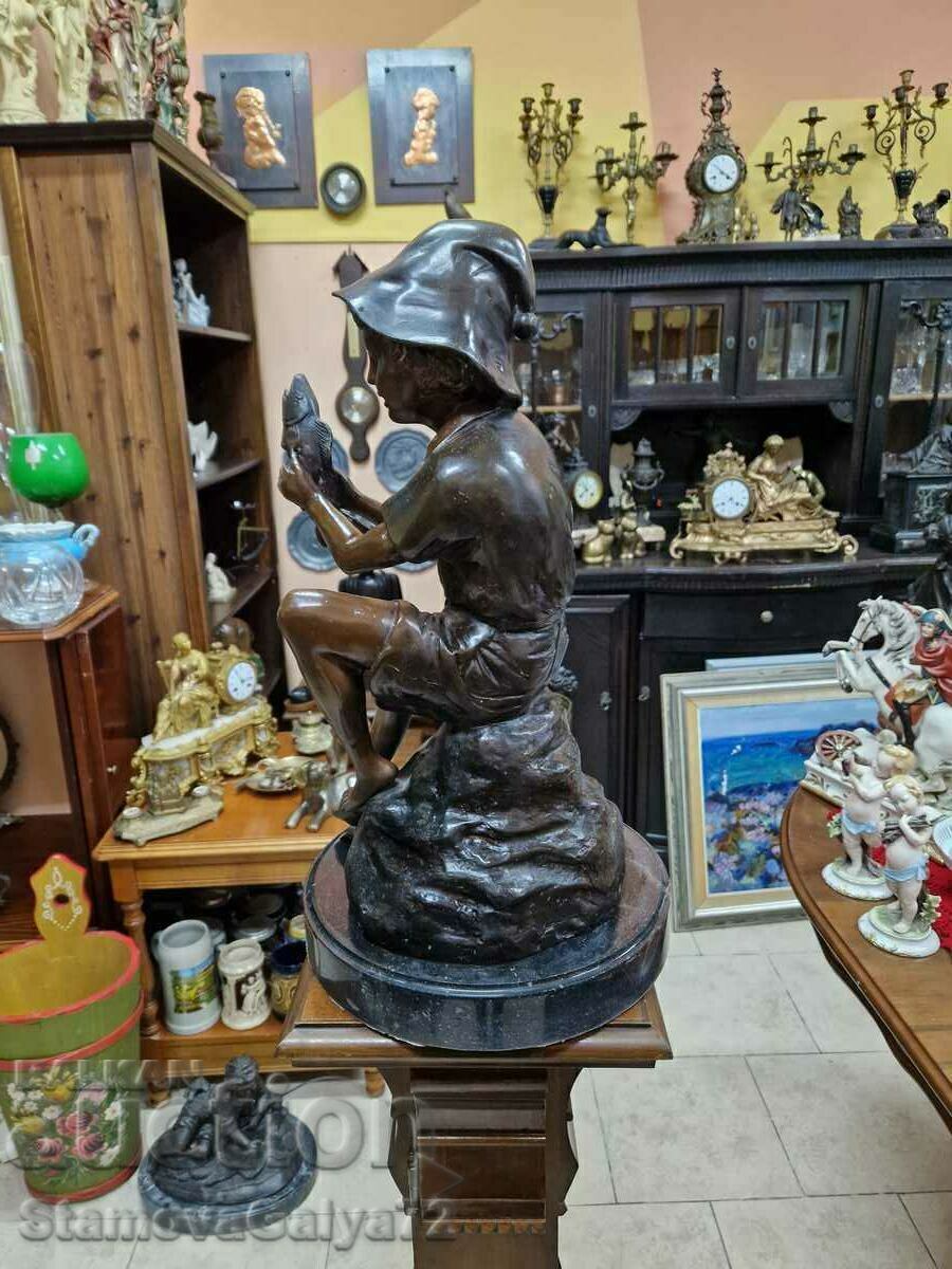 A wonderful antique collectible bronze figure - 5 A wonderful antique collectible bronze figure - 5