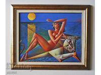 „Răpirea Europei”, o pictură în stilul cubismului, modernismului