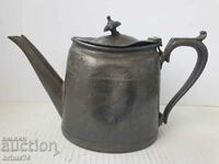 Silver plated teapot