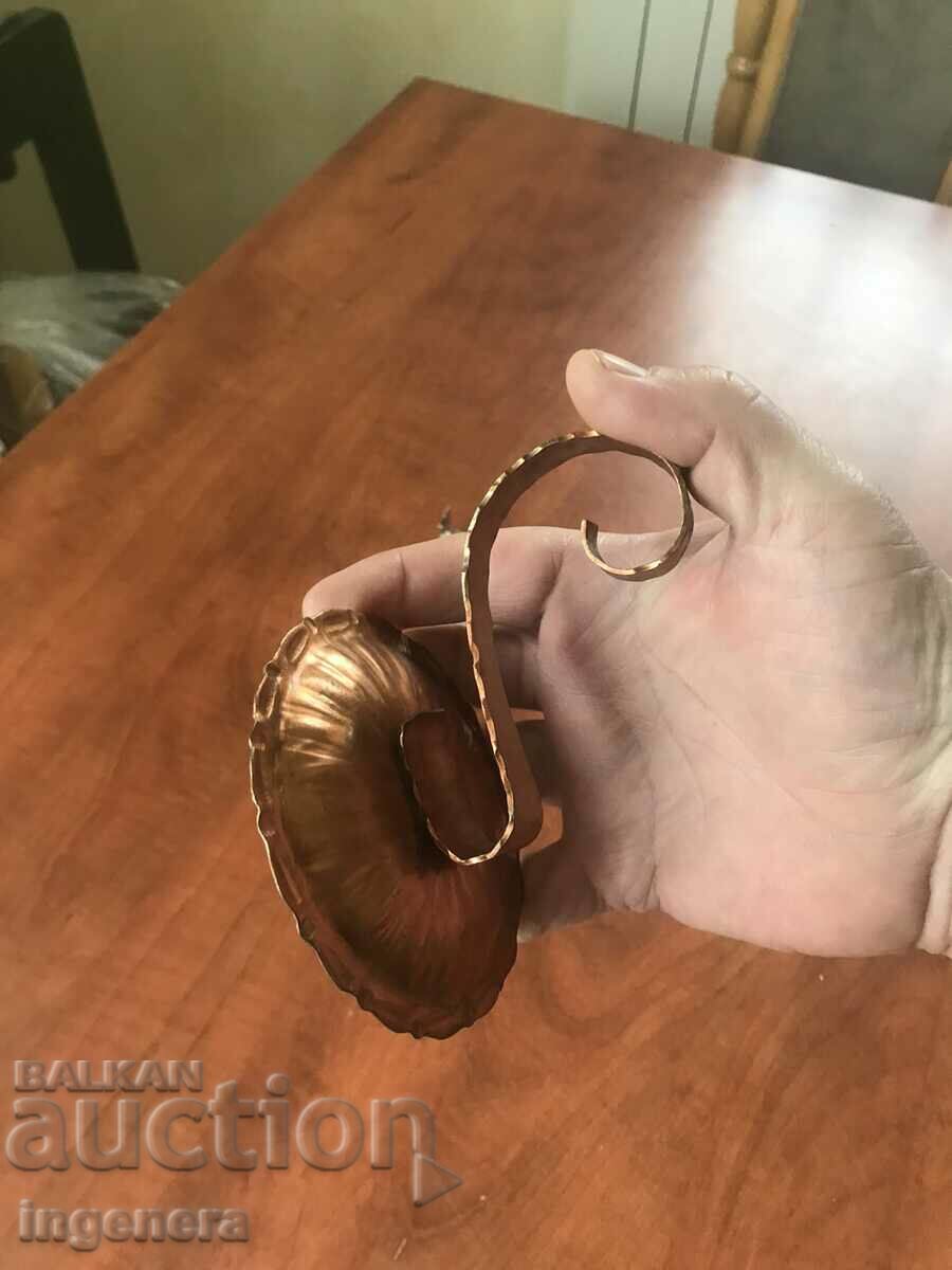 Auction SOCKET HANGER HOLDER MED COPPER Auction SOCKET HANGER HOLDER MED COPPER