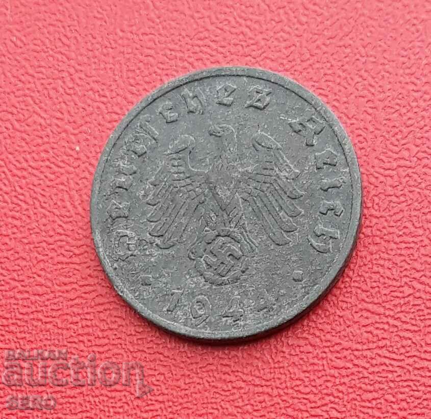 Γερμανία- III Reich-1 Pfennig 1944 E-Muldenhüten
