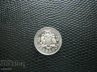 Barbados 10 cents 1973 proof