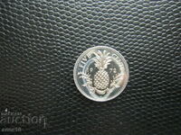 Бахама  5  цент  1972  пруф