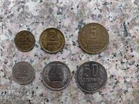 Incomplete set of coins 1989 - 1-50 cents