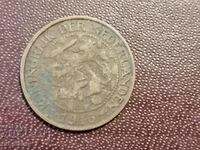 1916 год 1 цент Холандия