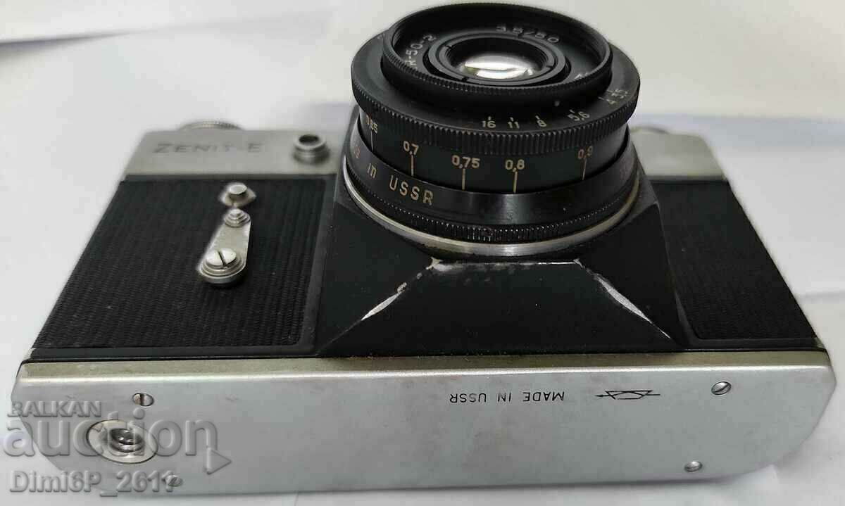 Camera 35mm ZENIT E industar-50 Lens f3.5/50mm with price € 32.00 | 62.59 BGN