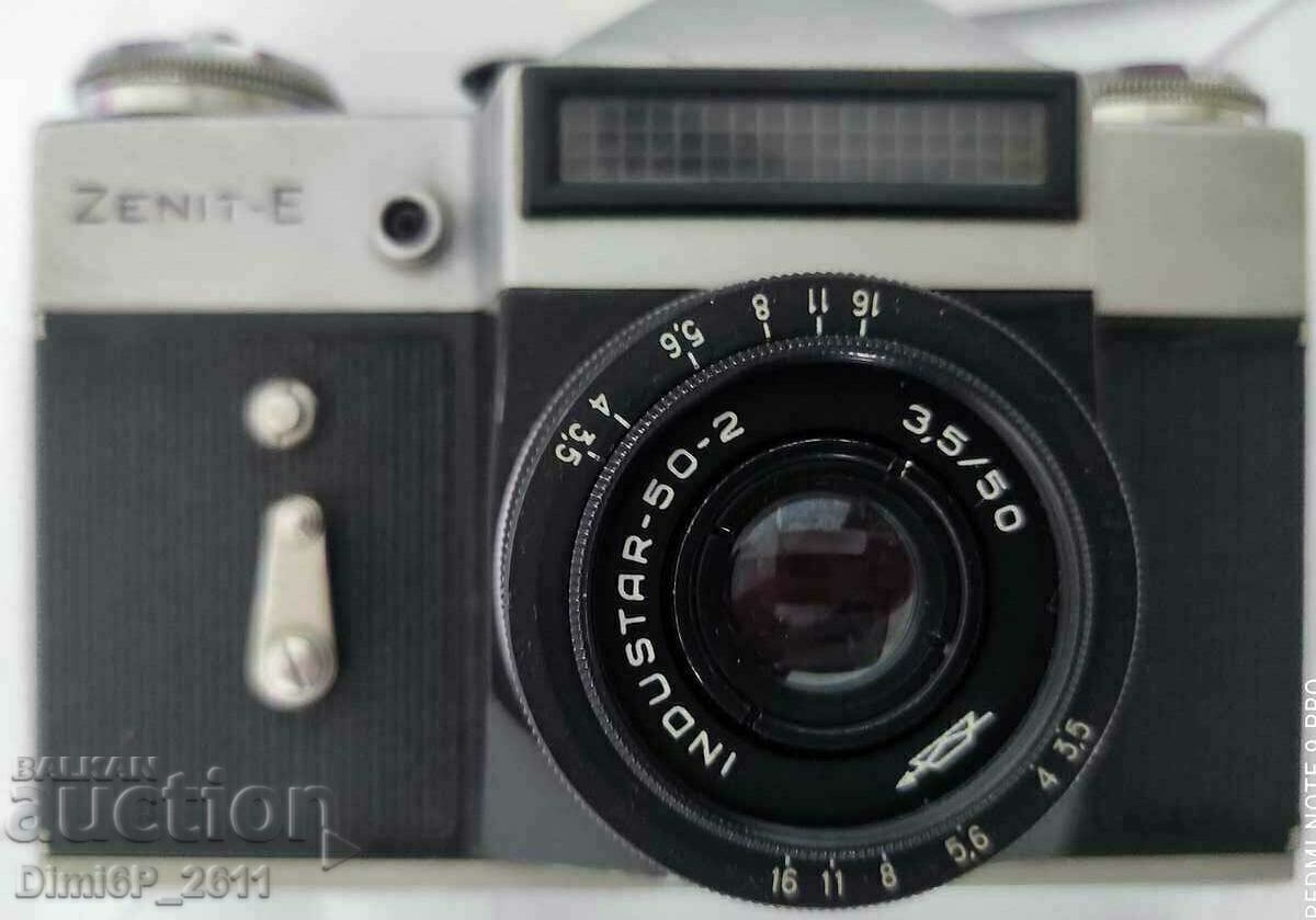 Cameră 35mm ZENIT E industar-50 Lens f3.5/50mm - 7