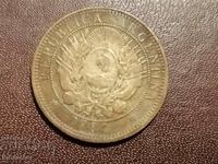 1884 2 centavos Argentina
