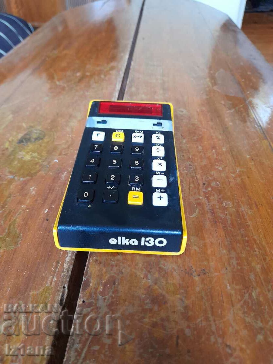 Old Elka 130 calculator