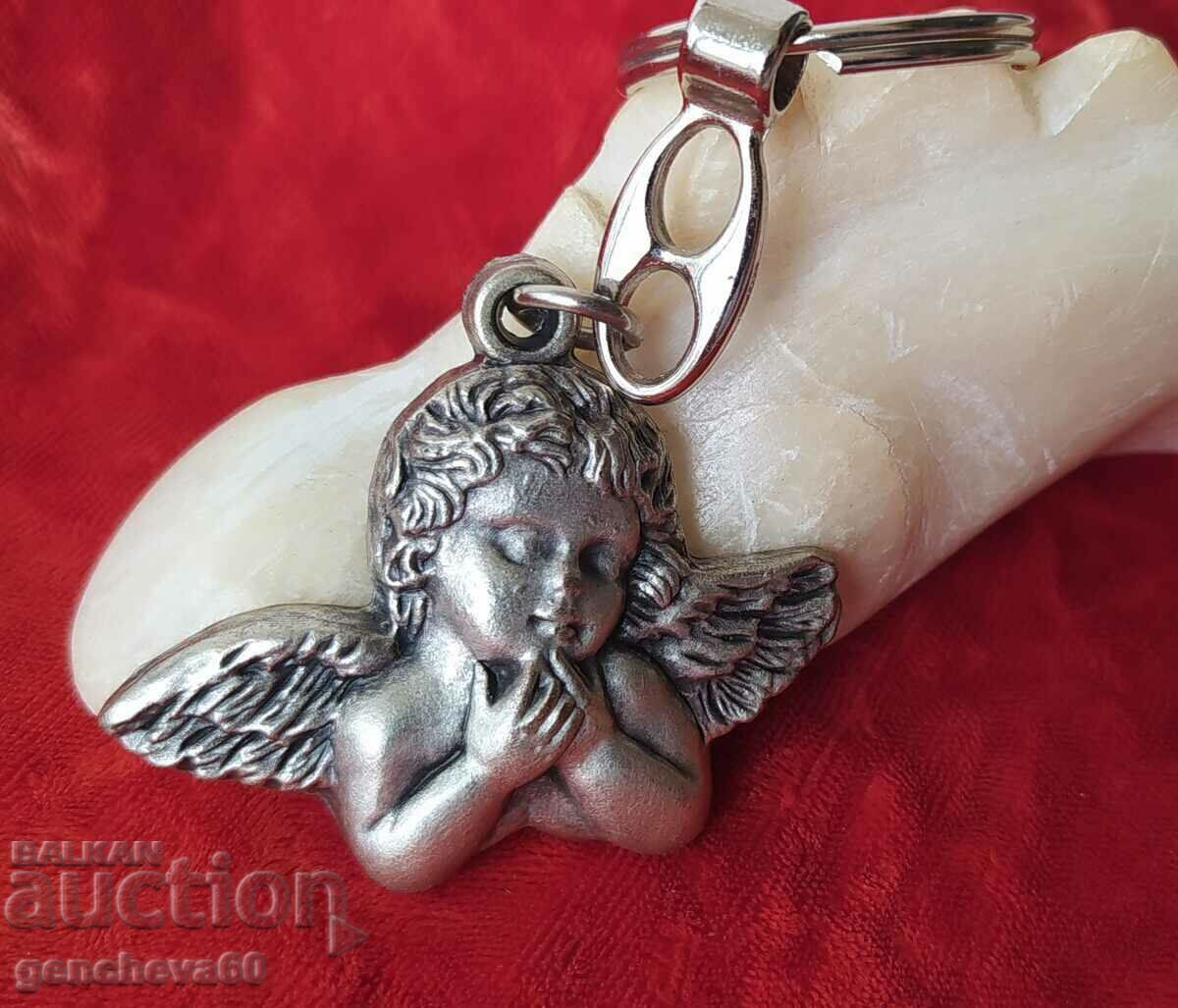 Keychain with an angel
