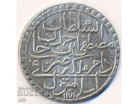 Turkey-Ottoman Empire-2 gold (60 money) AN 1171/80 (1757)