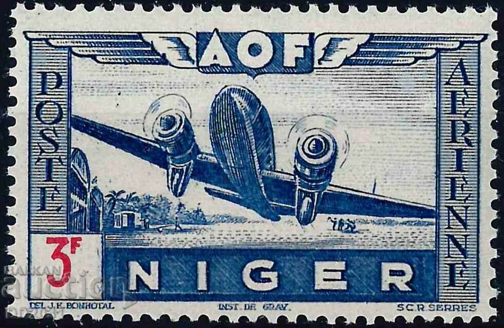 Френски колонии Нигер 1942 - самолети MNH