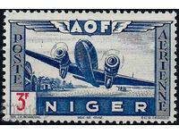 French Niger Colonies 1942 - MNH Aircraft