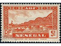 French colonies Senegal 1935 - boats