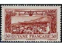 French Guiana Colonies 1933 - MNH Aircraft Views