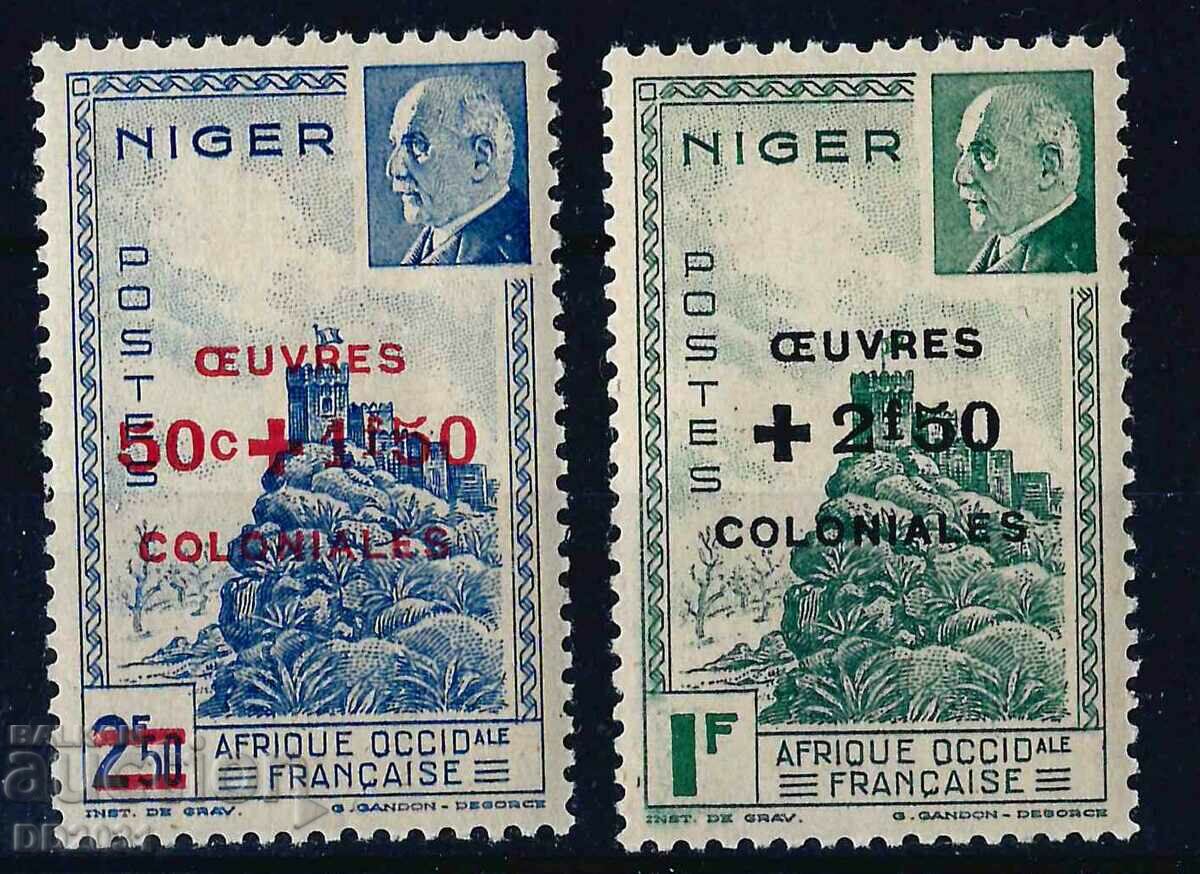 French Niger Colonies 1944 - Marshal Pétain