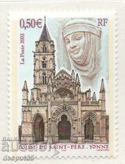 2003. Γαλλία. Η εκκλησία του Saint Pere.