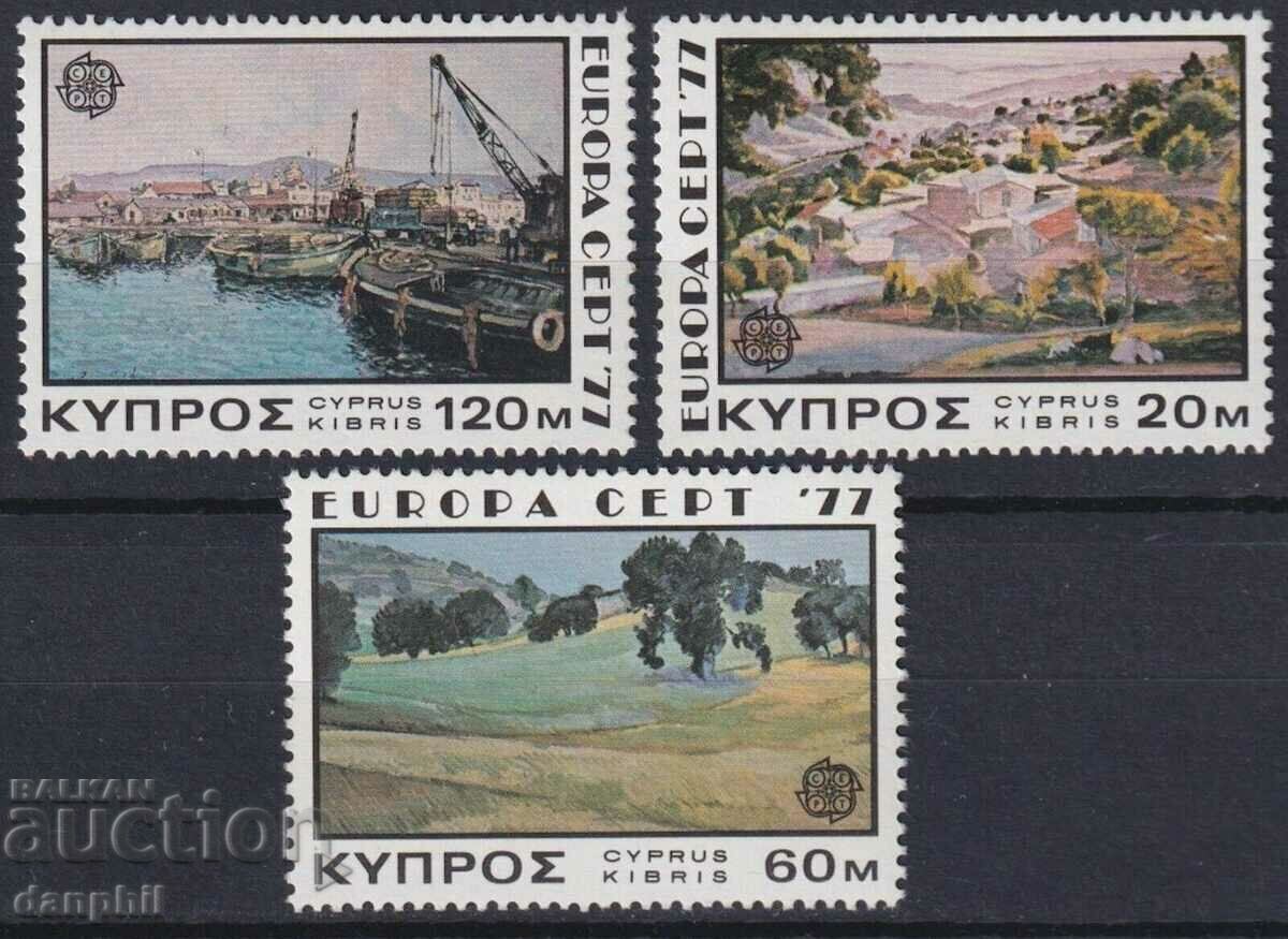 Κύπρος 1977 Ευρώπη CEPT (**) καθαρό, χωρίς σφραγίδα