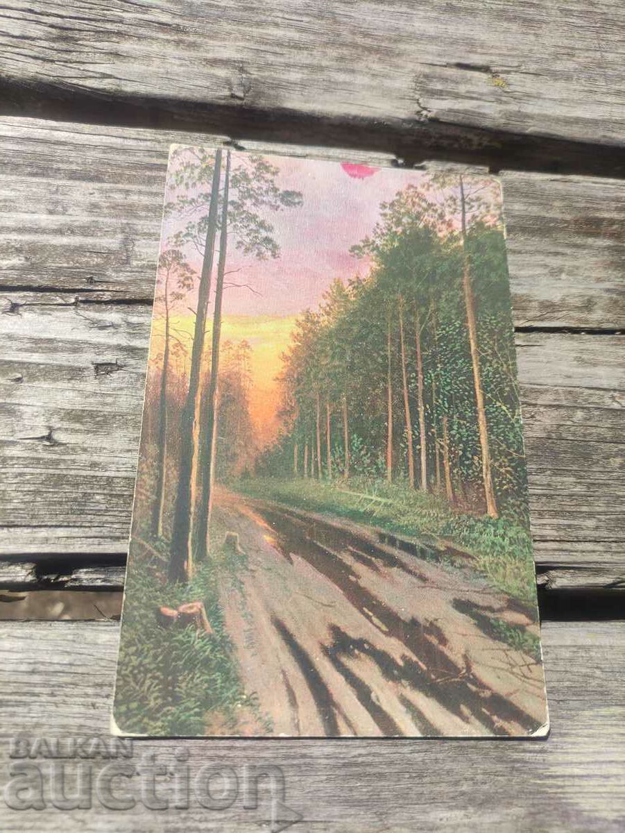 Postcard: Sunset