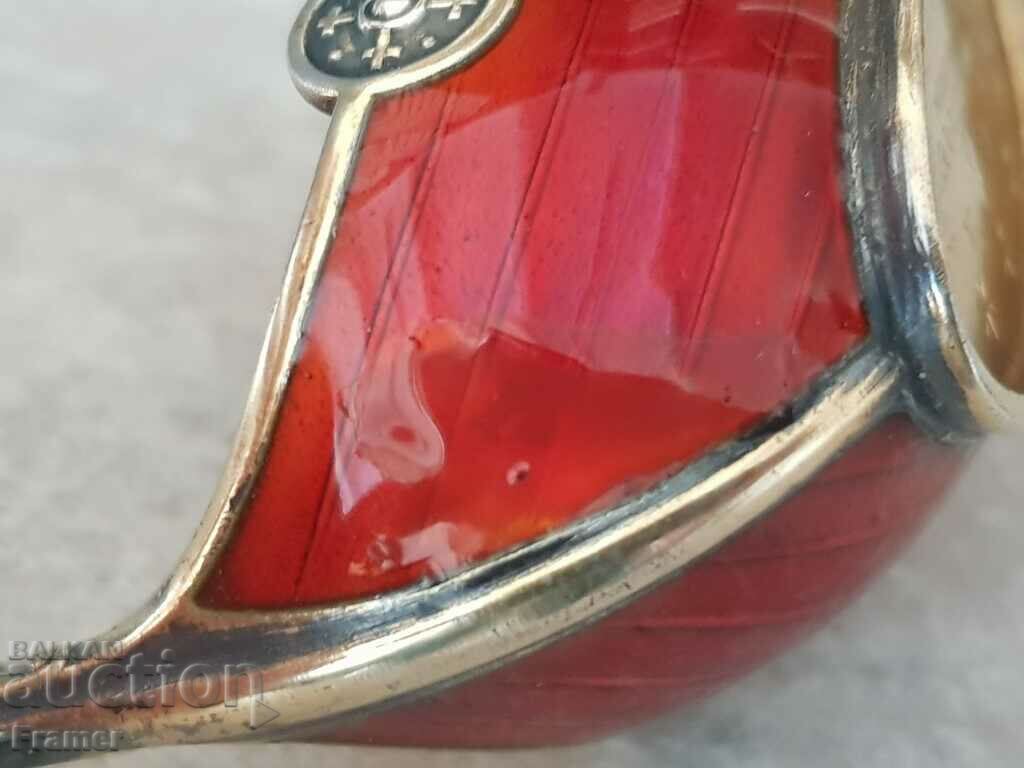 Silver with enamel and gilding Boat Viking Norway - 7 Silver with enamel and gilding Boat Viking Norway - 7