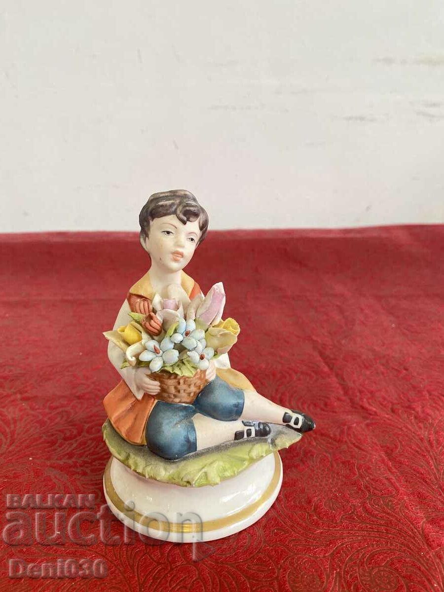 Beautiful ceramic figure figurine with markings