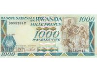 1000 francs 1988, Rwanda