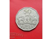 Swaziland-50 cents 1974