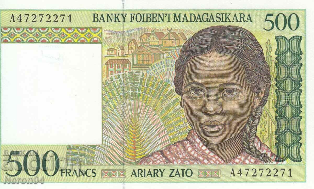 500 de franci 1994, Madagascar