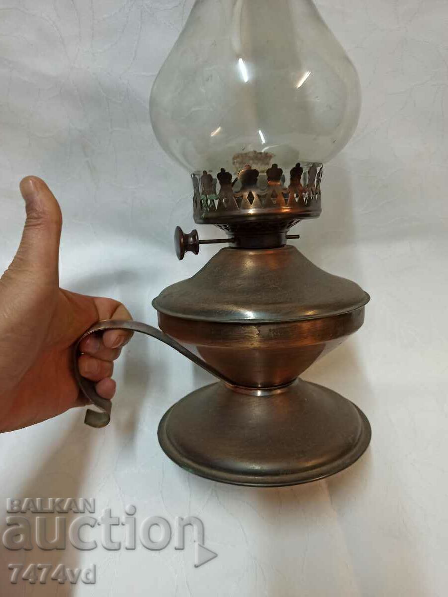 TALL COPPER GAS LAMP WITH BOTTLE with price 80.00 BGN | € 40.90 TALL COPPER GAS LAMP WITH BOTTLE with price 80.00 BGN | € 40.90