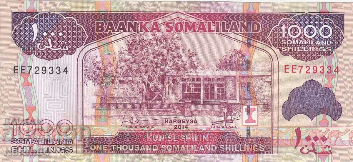 1000 shillings 2014, Somaliland