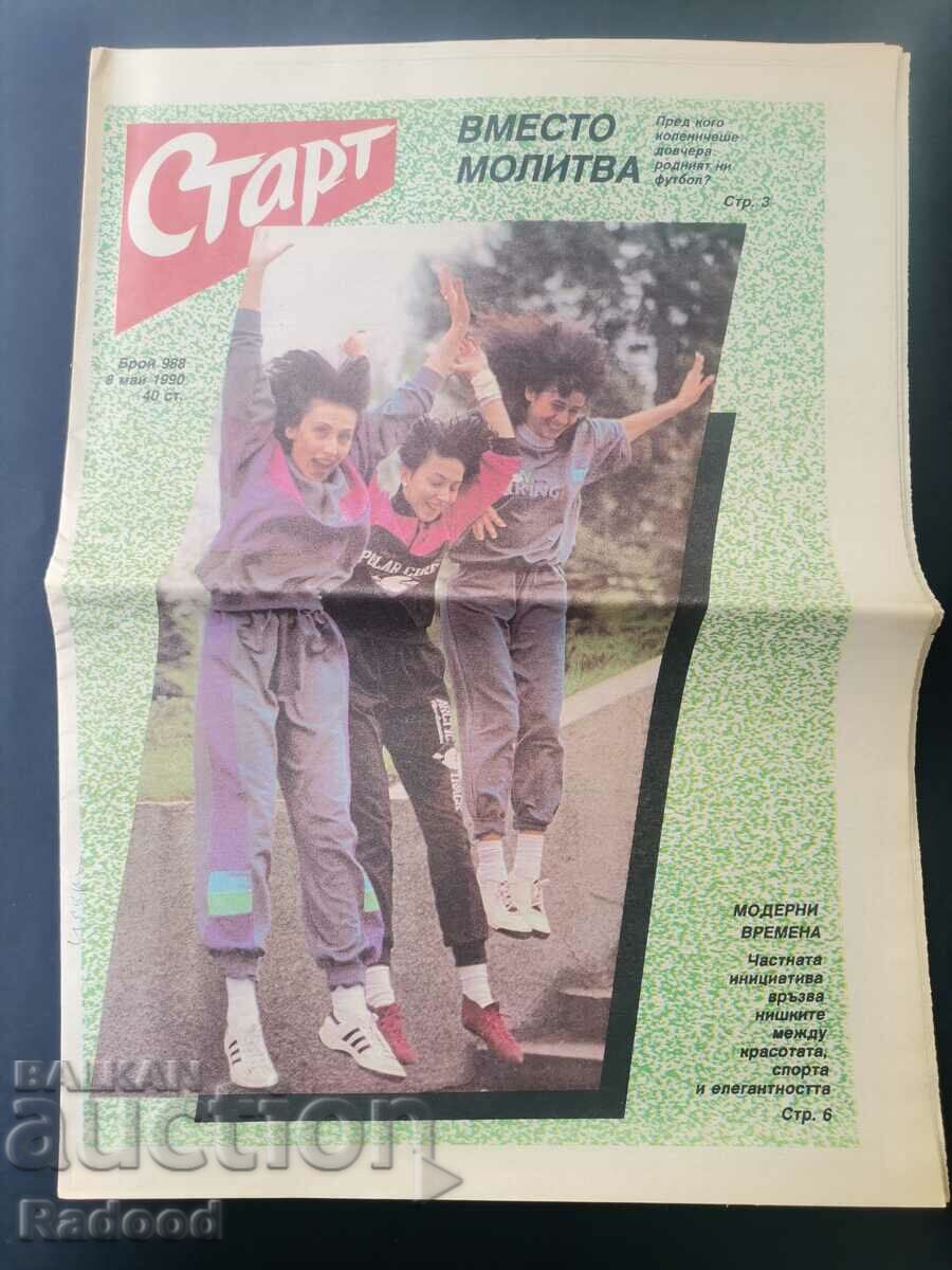 "Start" newspaper. Number 988/1990