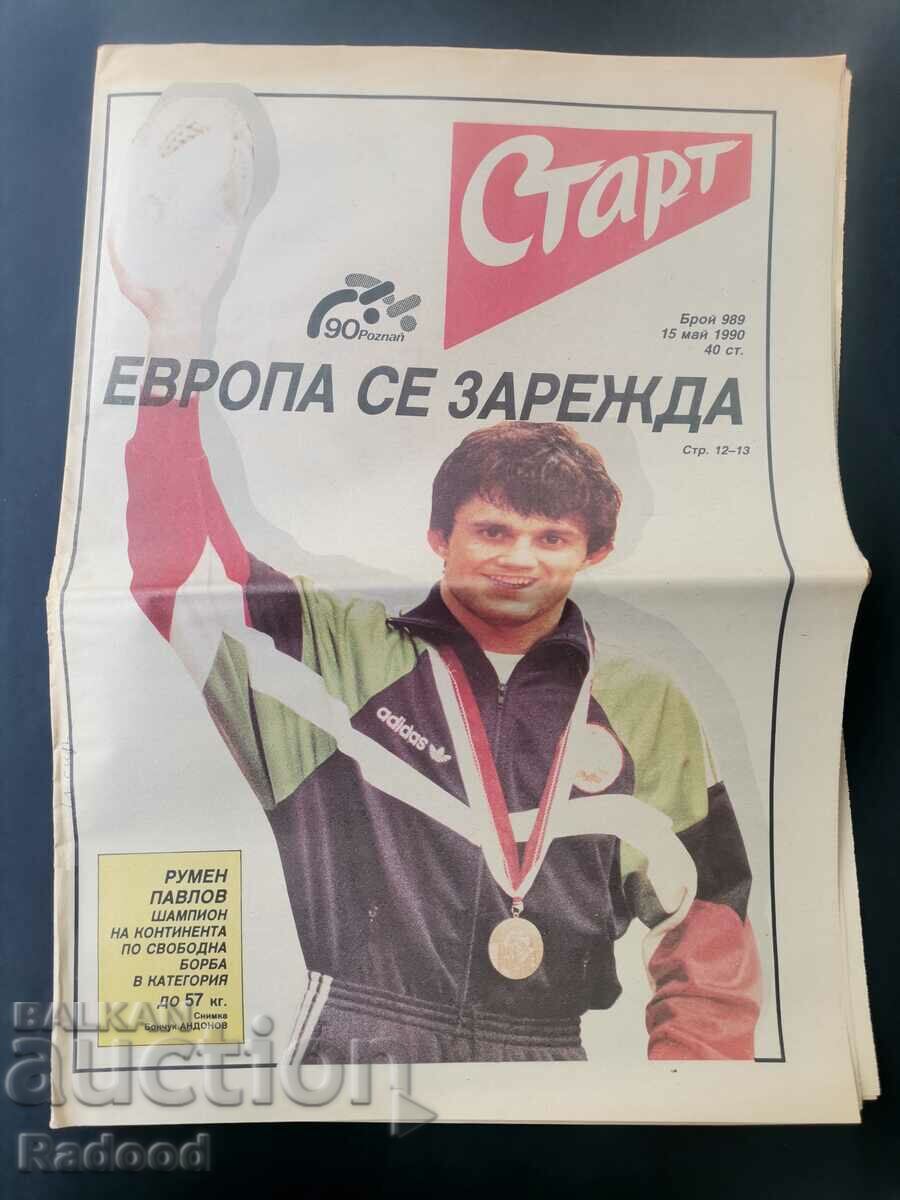 "Start" newspaper. Number 989/1990