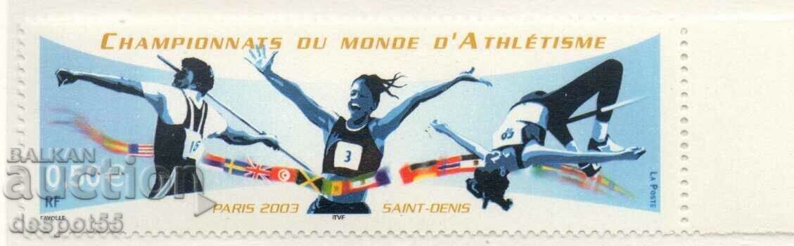 2003. Franţa. Campionatele Mondiale de Atletism.