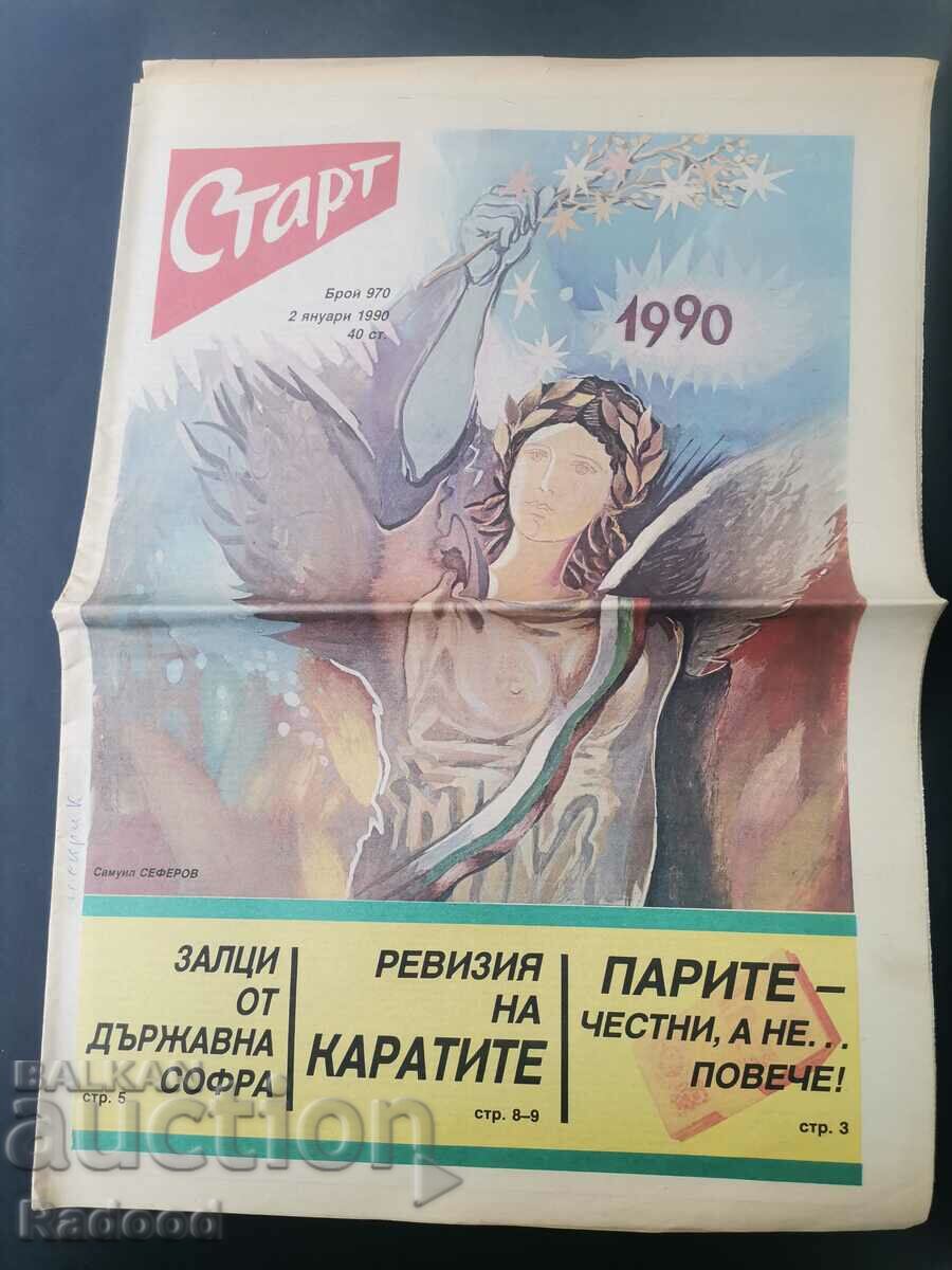 "Start" newspaper. Number 970/1990
