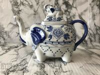 Beautiful porcelain elephant teapot