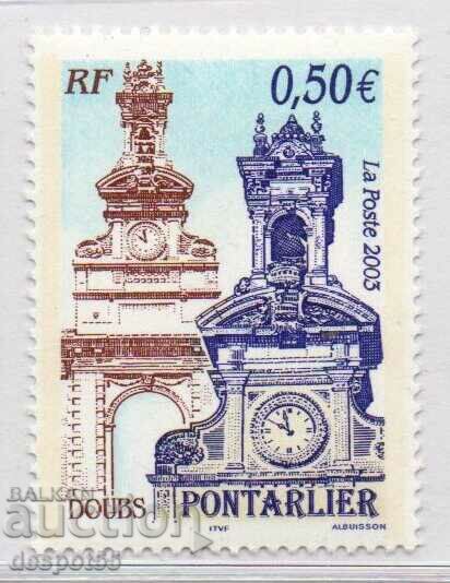 2003. Franţa. Turism - Pontarlier, Ext. Franţa.