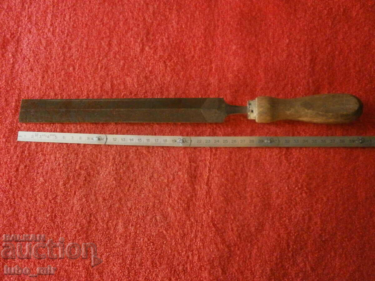 OLD GERMAN METAL FILE - BEVEL - 6 OLD GERMAN METAL FILE - BEVEL - 6